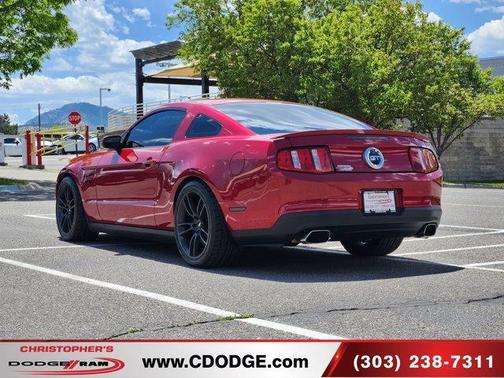 Red 2010 Ford Mustang GT