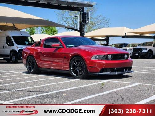 Red 2010 Ford Mustang GT