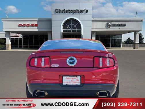 Red 2010 Ford Mustang GT