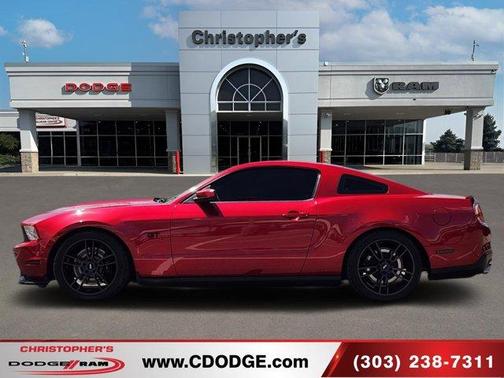 Red 2010 Ford Mustang GT