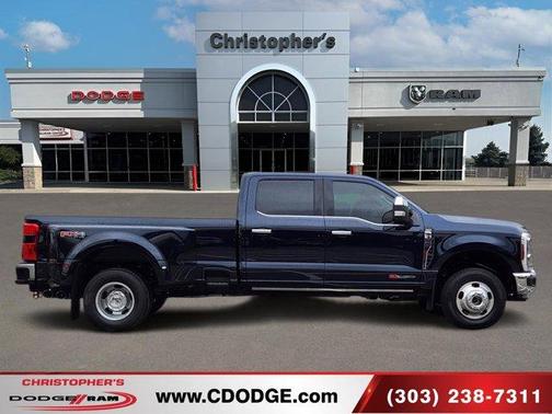 Blue 2024 Ford F-350 Super Duty