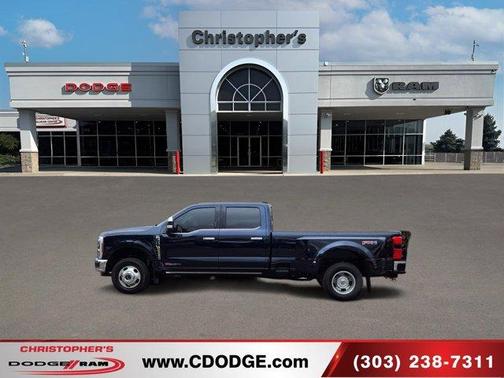 Blue 2024 Ford F-350 Super Duty