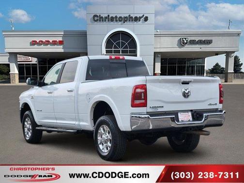 Bright White Clearcoat 2020 RAM 2500 Laramie