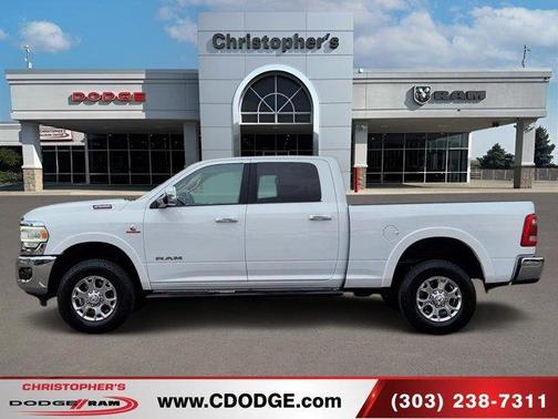 Bright White Clearcoat 2020 RAM 2500 Laramie