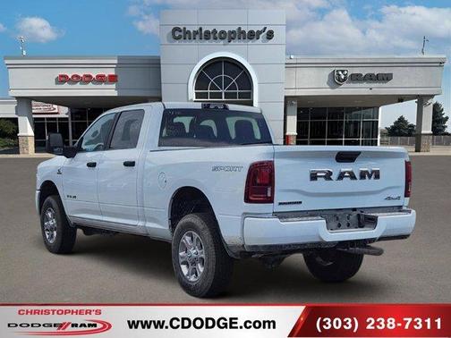Bright White Clearcoat 2025 RAM 2500 Big Horn