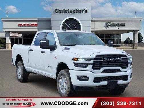 Bright White Clearcoat 2025 RAM 2500 Big Horn