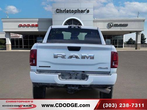 Bright White Clearcoat 2025 RAM 2500 Big Horn