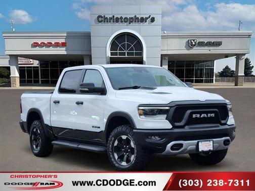 Bright White Clearcoat 2022 RAM 1500 Rebel