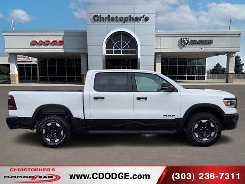 Bright White Clearcoat 2022 RAM 1500 Rebel