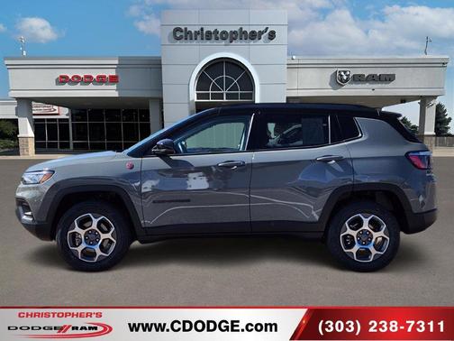 Sting Gray Clearcoat 2022 Jeep Compass Trailhawk