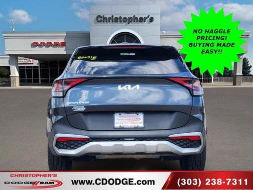 Gravity Gray 2023 Kia Sportage EX