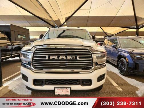Bright White Clearcoat 2023 RAM 2500 Laramie