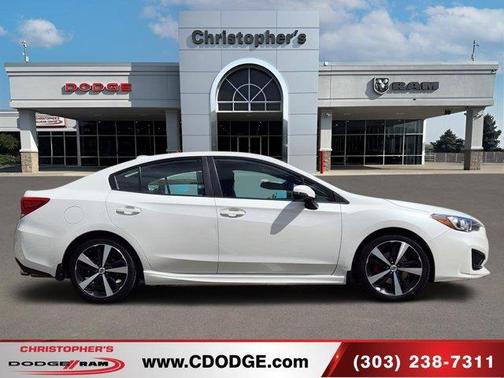 White 2018 Subaru Impreza 2.0i Sport