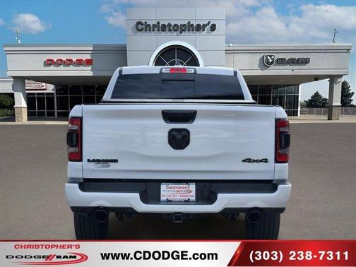 Bright White Clearcoat 2024 RAM 1500 Laramie