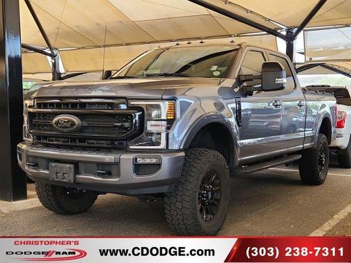 Gray 2022 Ford F-350 Super Duty