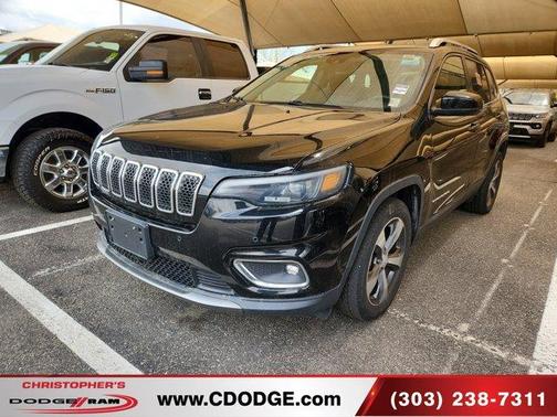 Diamond Black 2019 Jeep Cherokee Limited