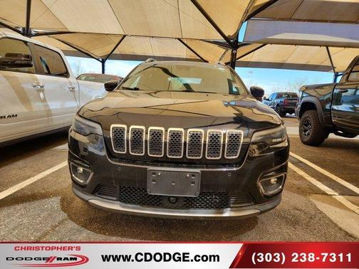 Diamond Black 2019 Jeep Cherokee Limited