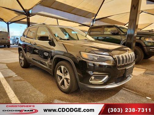 Diamond Black 2019 Jeep Cherokee Limited