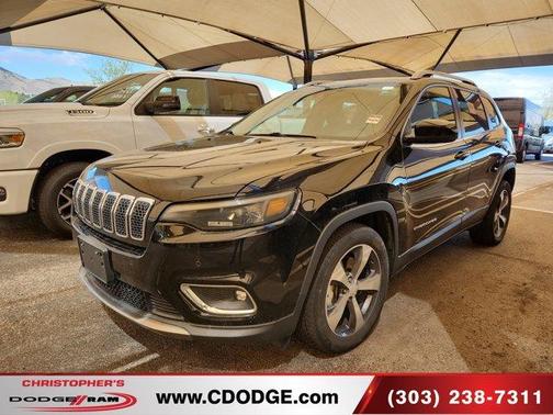 Diamond Black 2019 Jeep Cherokee Limited
