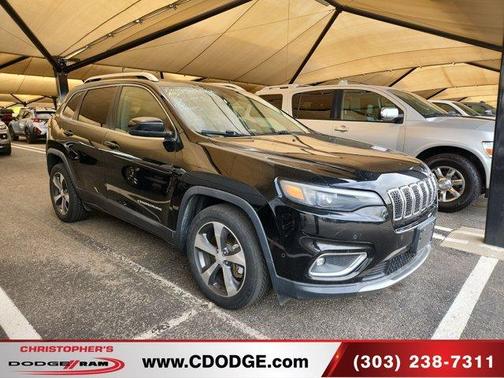 Diamond Black 2019 Jeep Cherokee Limited