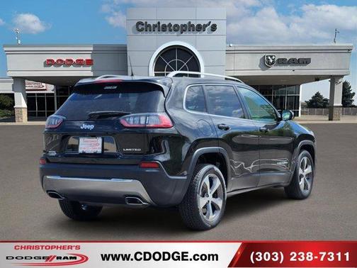 Diamond Black 2019 Jeep Cherokee Limited