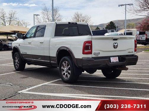 Pearl White 2019 RAM 3500 Longhorn