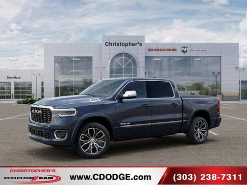 Blue Metallic 2026 RAM 1500 Tungsten