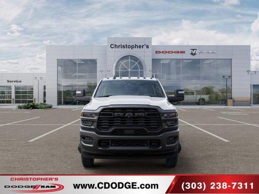 Bright White Clearcoat 2026 RAM 3500 Tradesman