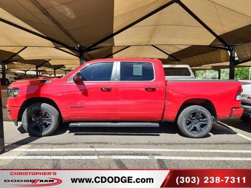 Flame Red Clearcoat 2024 RAM 1500 Big Horn/Lone Star