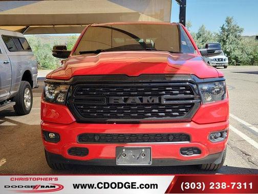 Flame Red Clearcoat 2024 RAM 1500 Big Horn/Lone Star