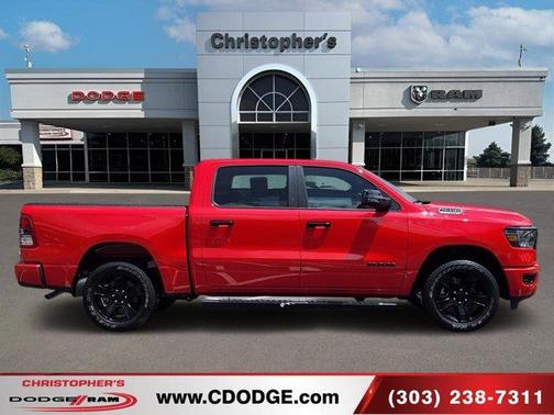 Flame Red Clearcoat 2024 RAM 1500 Big Horn/Lone Star