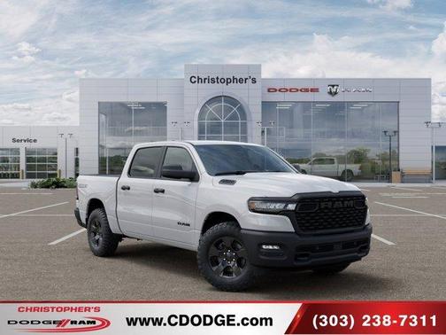 Bright White Clearcoat 2026 RAM 1500 Tradesman