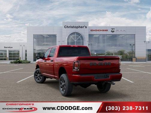 Molten Red Pearlcoat 2026 RAM 2500 Black Express