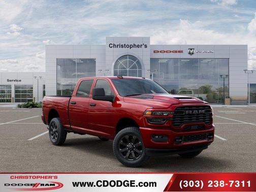 Molten Red Pearlcoat 2026 RAM 2500 Black Express