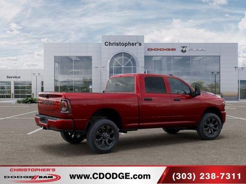Molten Red Pearlcoat 2026 RAM 2500 Black Express