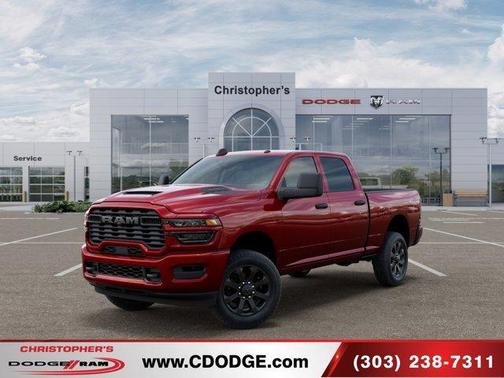 Molten Red Pearlcoat 2026 RAM 2500 Black Express