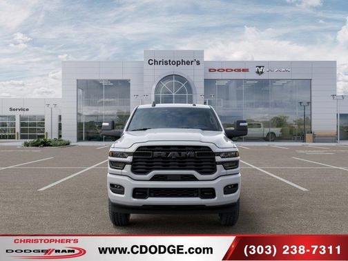 Bright White Clearcoat 2026 RAM 2500 Big Horn