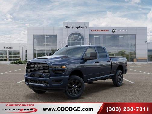 Blue Metallic 2026 RAM 2500 Black Express