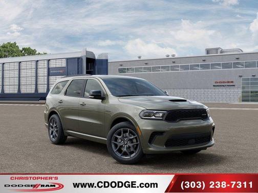 Green 2026 Dodge Durango GT Plus HEMI V8