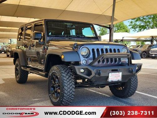Granite Crystal Clearcoat Metallic 2017 Jeep Wrangler Unlimited Sport
