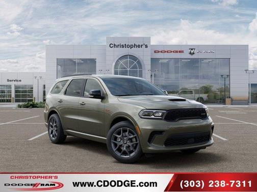 Green 2026 Dodge Durango GT Plus HEMI V8