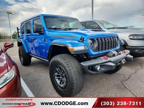Hydro Blue Pearlcoat 2026 Jeep Wrangler Rubicon