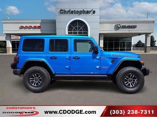 Hydro Blue Pearlcoat 2026 Jeep Wrangler Rubicon