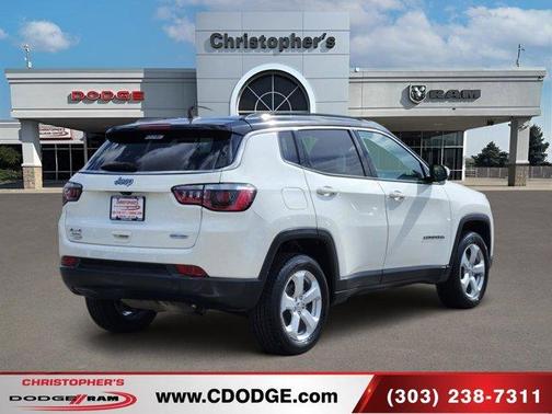 White Clearcoat 2020 Jeep Compass Latitude