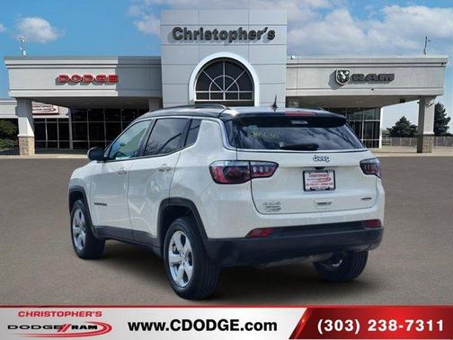 White Clearcoat 2020 Jeep Compass Latitude