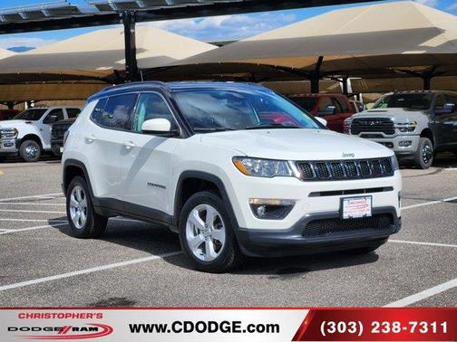White Clearcoat 2020 Jeep Compass Latitude