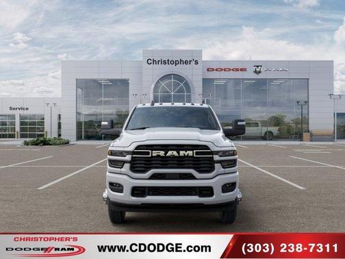 Bright White Clearcoat 2026 RAM 3500 Big Horn