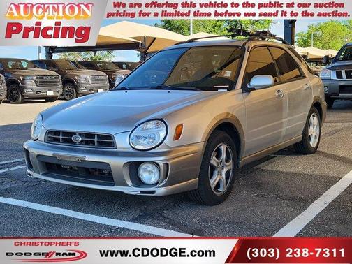 Platinum Silver / Graystone 2002 Subaru Impreza Outback Sport Wagon