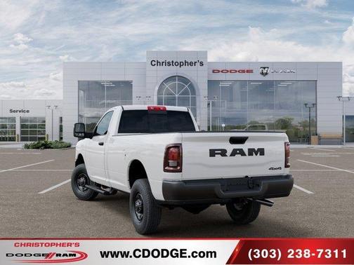 Bright White Clearcoat 2026 RAM 2500 Tradesman