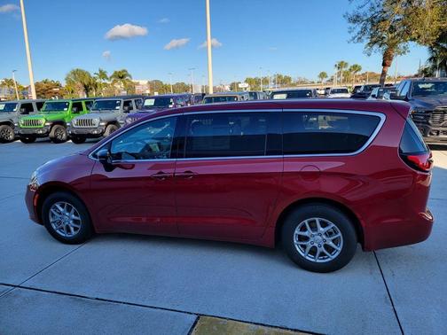 Red 2026 Chrysler Pacifica Select